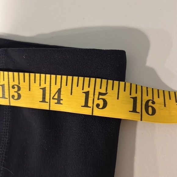 Athleta  COLOR BLOCK CROPPED LEGGING Yoga Pants Size large - Picture 6 of 11